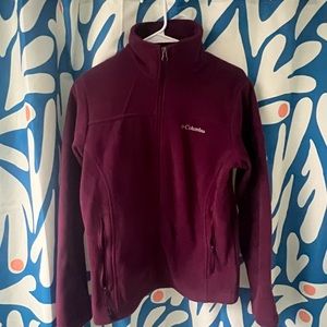 Columbia Fleece zip up small